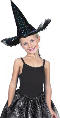 Immagine prodotto di Cappello da strega colorato per bambini - taglia unica