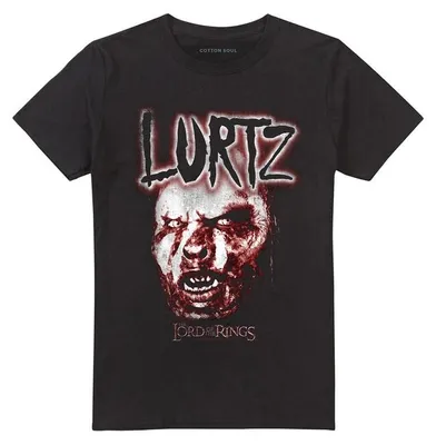 Produktbild von Der Herr der Ringe T-Shirt Herren Evil Lurtz schwarz 4XL