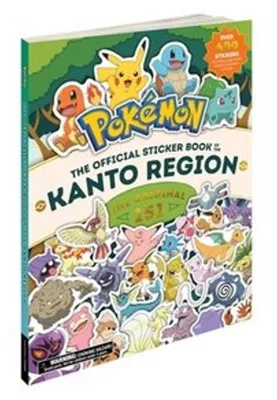 Produktbild von Pokémon the Official Sticker Book of the Kanto Region