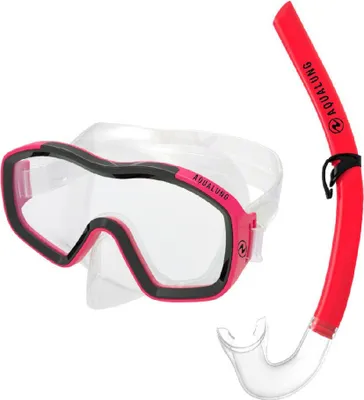 Produktbild von Aqualung Raccoon Combo Junior-schnorchelset Rot  Rot One Size