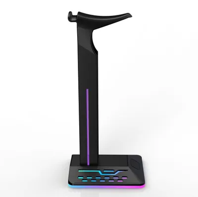 Obrázek produktu pro Stojan na sluchátka s RGB podsvícením, herní příslušenství, stylový stojan na sluchátka s osvětlením