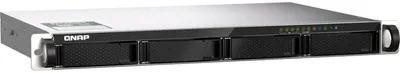 Produktbild von QNAP TS-435XeU, NAS, Rack (1U), Marvell, CN9131, 4 GB, DDR4