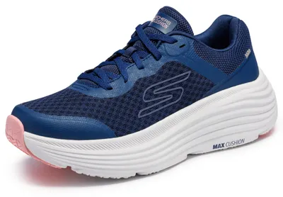 Produktbild von Skechers Damen Max Cushioning Endeavour Canova Turnschuhe, Navy Synthetic Pink T