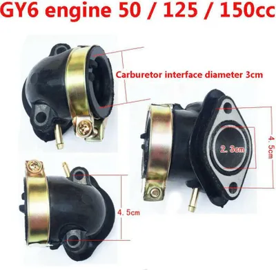 Produktbild von Vergaser-Ansaugstutzen für GY6 125-150