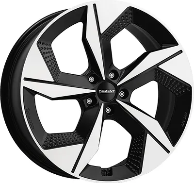 Produktbild von ALUFELGE DEZENT AO dark 8x20 5x108 ET 50 BLACK/POLISHED