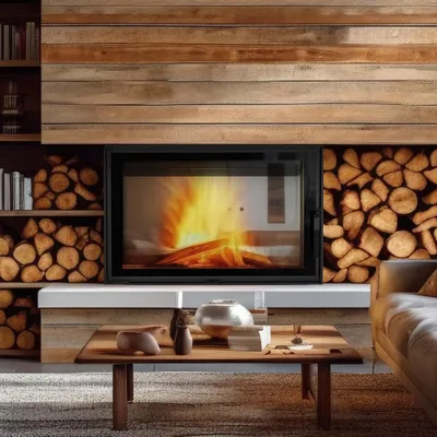 Zdjęcie produktu dla Kominek z płaszczem wodnym LUCY 16 kW Ø 200