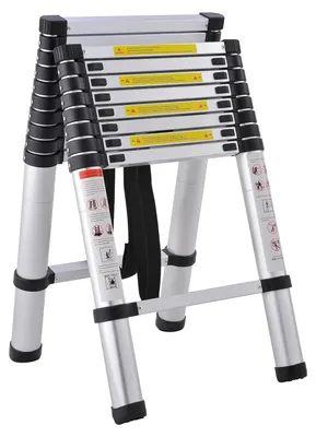 Produktbild von G21 Teleskopleiter - Trittleiter 6390402