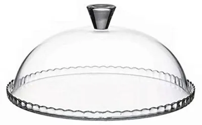 Produktbild von Tortenplatte mit transparenter Kuppel - 32 cm Durchmesser