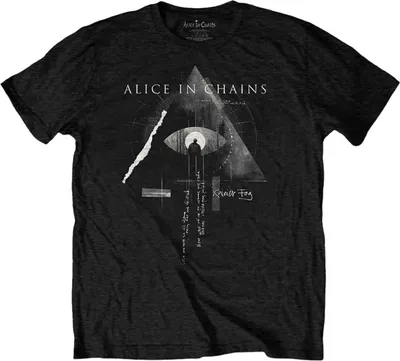 Obrázek produktu pro Alice In Chains Fog Mountain Black S Tričko