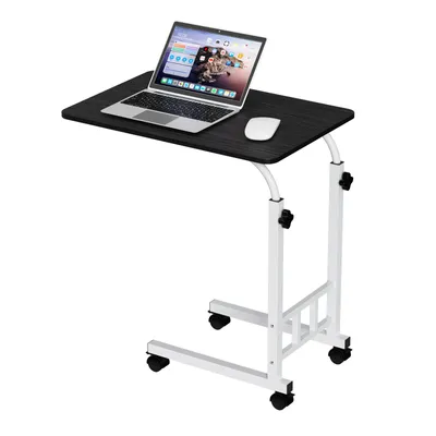 Produktbild von Beistelltisch Höhenverstellbar Laptoptisch mit Rollen 73–80 cm für Bett und Sofa