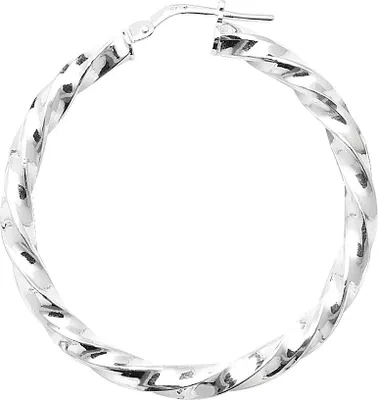 Produktbild von 925 Sterling Silber Damen - Paar Creolen - 30mm; TRS17698MM30