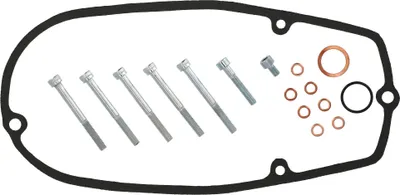 Image de Jeu : Vis et joint pour couvercle d'embrayage - Pour MZ ETZ 125, 150