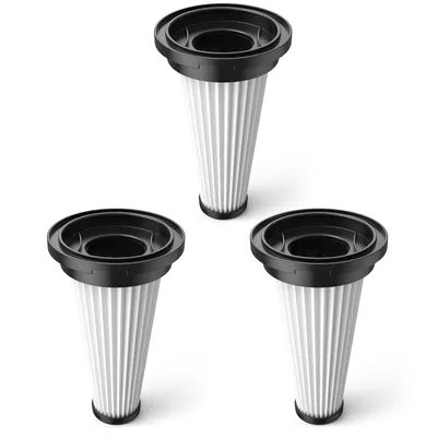 Image de 3 filtres de remplacement HEPA pour aspirateur sans fil Lubluelu P2, filtre à poussière lavable, accessoire