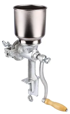 Produktbild von Handmühle Manuell - Getreidemühle - Kaffeemühle - Saatenmühle - Nussmühle - Tischmontagehalterung