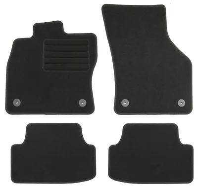 Fußmatten-Set für Skoda Octavia 4, Limo/Combi, 03/2020-01/2024, 4-teilig