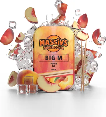 Produktbild von Aromatisierte Zahnstocher Big M – Al Massiva – 100 Stück