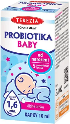 Zdjęcie produktu dla TEREZIA Probiotyki dla niemowląt od urodzenia krople 10 ml