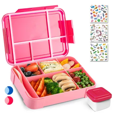 Produktbild von Brotbox Kinder, 1330 ml, auslaufsicher, BPA-frei, für Schule und Ausflüge