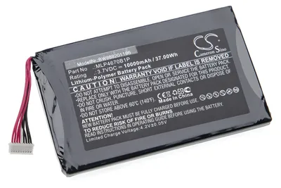 Produktbild von vhbw Akku Ersatz für Autel MLP4670B1P für Messgerät (10000 mAh, 3,7 V, Li-Polymer)