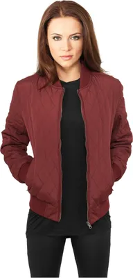 Image de Urban Classics Veste bomber pour femme avec motif piqué S