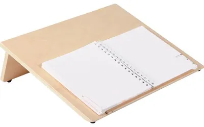 Produktbild von Eduplay Schreibtischunterlage Holz ergonomisch für Kinder und Schüler