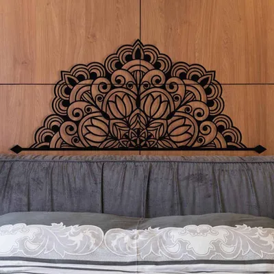 Image de Wallity, Almero- ENZ1192, Noir, Autres décorations d'intérieur, 160 x 70 cm, 100 % métal (épaisseur : 1