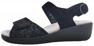 Image de Semler Ramona - Sandale Damenschuhe - Noir - Style décontracté