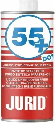 Immagine prodotto di Liquido freni DOT4, sintetico, Jurid 55+, 485 ml, punto di ebollizione a secco 249 °C, punto di ebollizione umido 158 °C