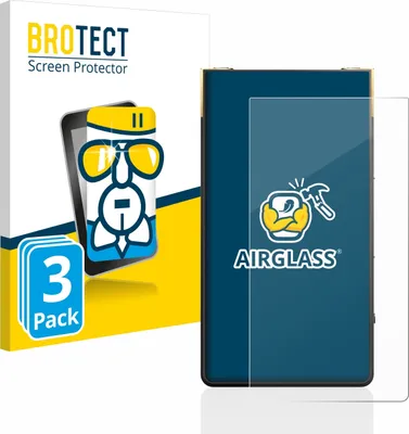 Produktbild von 3x BROTECT Schutzglas für Sony Walkman NW-ZX707 Schutzfolie Panzer Folie Glas Display Schutz klar