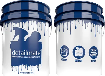 Produktbild von detailmate Wascheimer für die Autowäsche - 5 GAL (ca. 20 Liter) Handwash Only