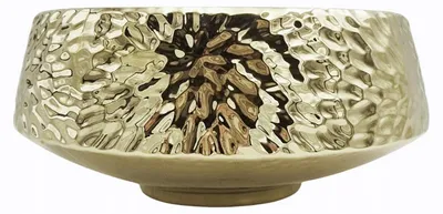 Obrázek produktu pro Madex Zrcadlový květináč zlatý keramický 18,5 cm