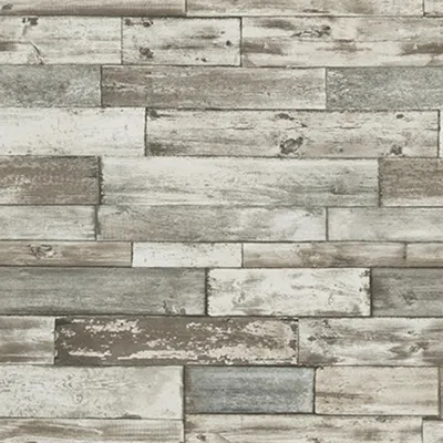 Produktbild von Papiertapete 7319-10 Tapete Holz 0.53 x 10.05 m Erismann   Grau