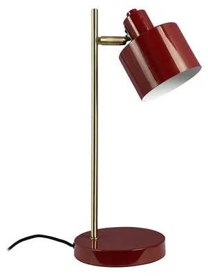 Produktbild von Tischlampe, Tischleuchte, Nachttischlampe, Schreibtischlampe, LED Leselampe, Ocean Dunkelrot