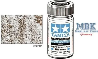Productafbeelding van Tamiya textuurverf. Poederbasis/wit, 100 ml, voor diorama's.