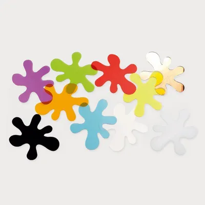 Obrázek produktu pro Tickit Colour Splats, Akrylový, Modrá, Žlutá, Zelená, Oranžová, Purpurová, Červená