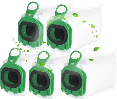 Produktbild von 5 Stück Staubsaugerbeutel für Vorwerk Kobold VB100 Filtertüten Ersatz Beutel Zubehör Staubbeutel für Vorwerk Kobold VB100 VB 100 FP100 FP 100 Akku-Staubsauger