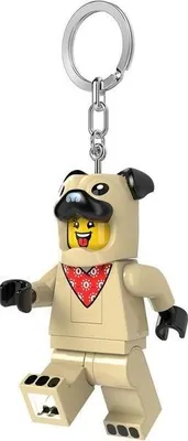 Image de LEGO Minifigures Porte-clés lumineux Mops 8 cm