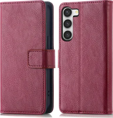 Zdjęcie produktu dla imoshion Luxe Bookcase dla Samsung Galaxy S23 - Bordeaux