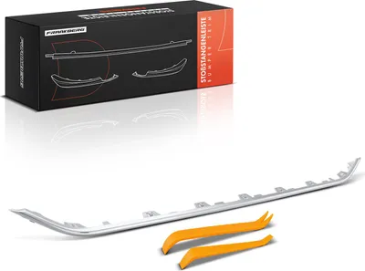 Imagen del producto de Frankberg 1x Moldura decorativa para parachoques trasero, parte central, para Mercedes-Benz Clase B W242 W246, modelos 1.6L, 2.0L y 2.1L, años 2014-2018