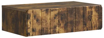 Obrázek produktu pro Nástěnný boční stůl Kouřový dub 59 x 34,5 x 17 cm