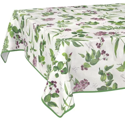 Produktbild von Wachstuchtischdecke 200x140 cm Lavanda abwaschbar pflegeleicht Gartentischdecke