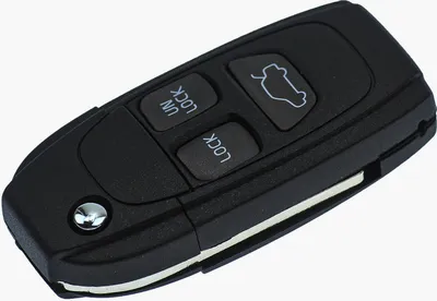 Produktbild von Auto Schlüssel Funk Fernbedienung 1x Klapp Umbau Gehäuse 3 Tasten + 1x Rohling NE66 kompatibel mit Volvo
