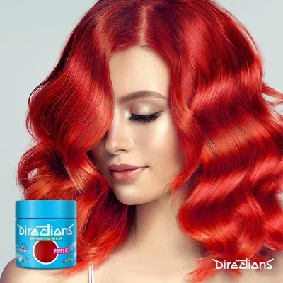 Produktbild von La Riche - Directions Haartönung bunte Haarfarbe - Poppy Red 100 ml