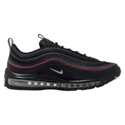 Imagen del producto de Nike Air Max 97, color negro con detalles en rojo intenso, talla 46 (UE)