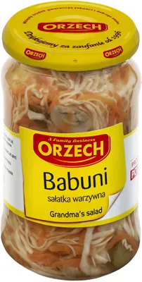 Image de Orzech Sałatka Babuni, salade de légumes, 840 g