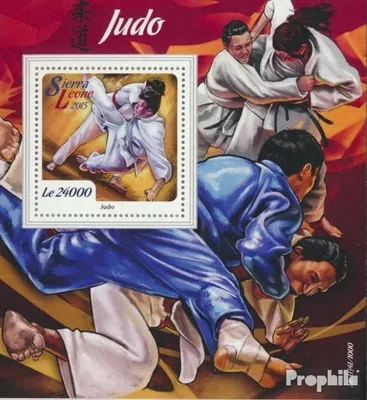 Produktbild von Briefmarken Sierra Leone 2015 Mi Block 880 (kompl. Ausg.) postfrisch Judo