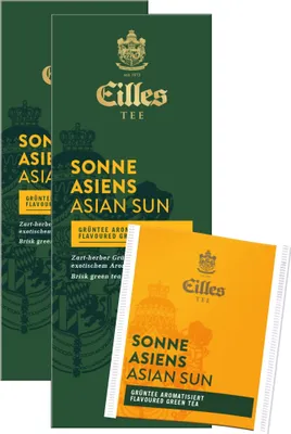 Produktbild von EILLES TEE Teebeutel Sonne Asiens, Sparpack mit 2x25er Box