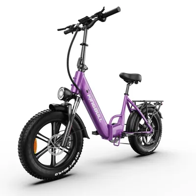 Produktbild von Literider 2.0 faltbares Fatbike‑Elektrofahrrad, 25 km/h, 48V 13,5Ah abnehmbarer Akku, All‑Terrain‑Reifen, hydraulische Scheibenbremsen, max. 120 kg