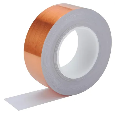 Obrázok produktu pre Medená Páska Proti Slimákom, Samolepiaca EMI Ochranná Páska, 30mm x 50m, Hrubá Medená Fólia