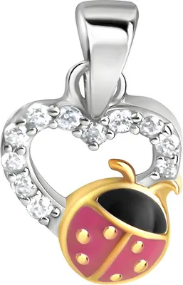 Produktbild von F Anhänger 925/- Sterling Silber 1,5cm weiß Zirkonia 274240243